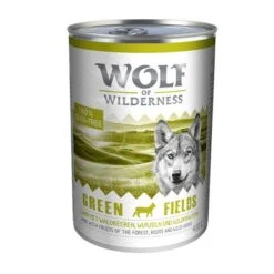 Oferta De Prueba Wolf Of Wilderness: Pienso + Comida Húmeda -Gatos Perros Suministros Tienda wow dose400g greenfields 9