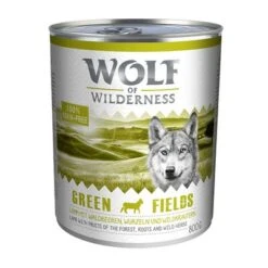 Wolf Of Wilderness 6 X 800 G -Gatos Perros Suministros Tienda wow dose800g greenfields 7 1