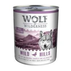 Wolf Of Wilderness 6 X 800 G -Gatos Perros Suministros Tienda wow dose800g wildhills 1 1