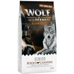 Pack Ahorro: 2 X 12 Wolf Of Wilderness Elements -Gatos Perros Suministros Tienda wow elements fr rocky senior right 12kg 1000x1000 2
