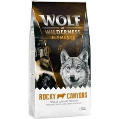 Pack Ahorro: 2 X 12 Wolf Of Wilderness Elements -Gatos Perros Suministros Tienda wow elements rocky right 12kg 1000x1000 3