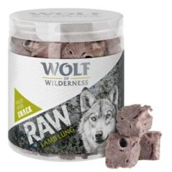 Pack Ahorro 4 X Wolf Of Wilderness RAW Snacks Liofilizados Premium -Gatos Perros Suministros Tienda wow raw snacks lamb 1000x1000 4