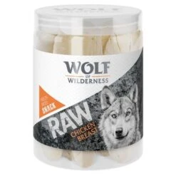 Wolf Of Wilderness RAW Filetes De Pechuga De Pollo Liofilizada -Gatos Perros Suministros Tienda wow rawsnack chicken breast 110g 1000x1000 6