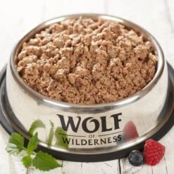 Wolf Of Wilderness Free Range Senior 6 X 400 G -Gatos Perros Suministros Tienda wow senior ente kalb 1 web 1 1 2